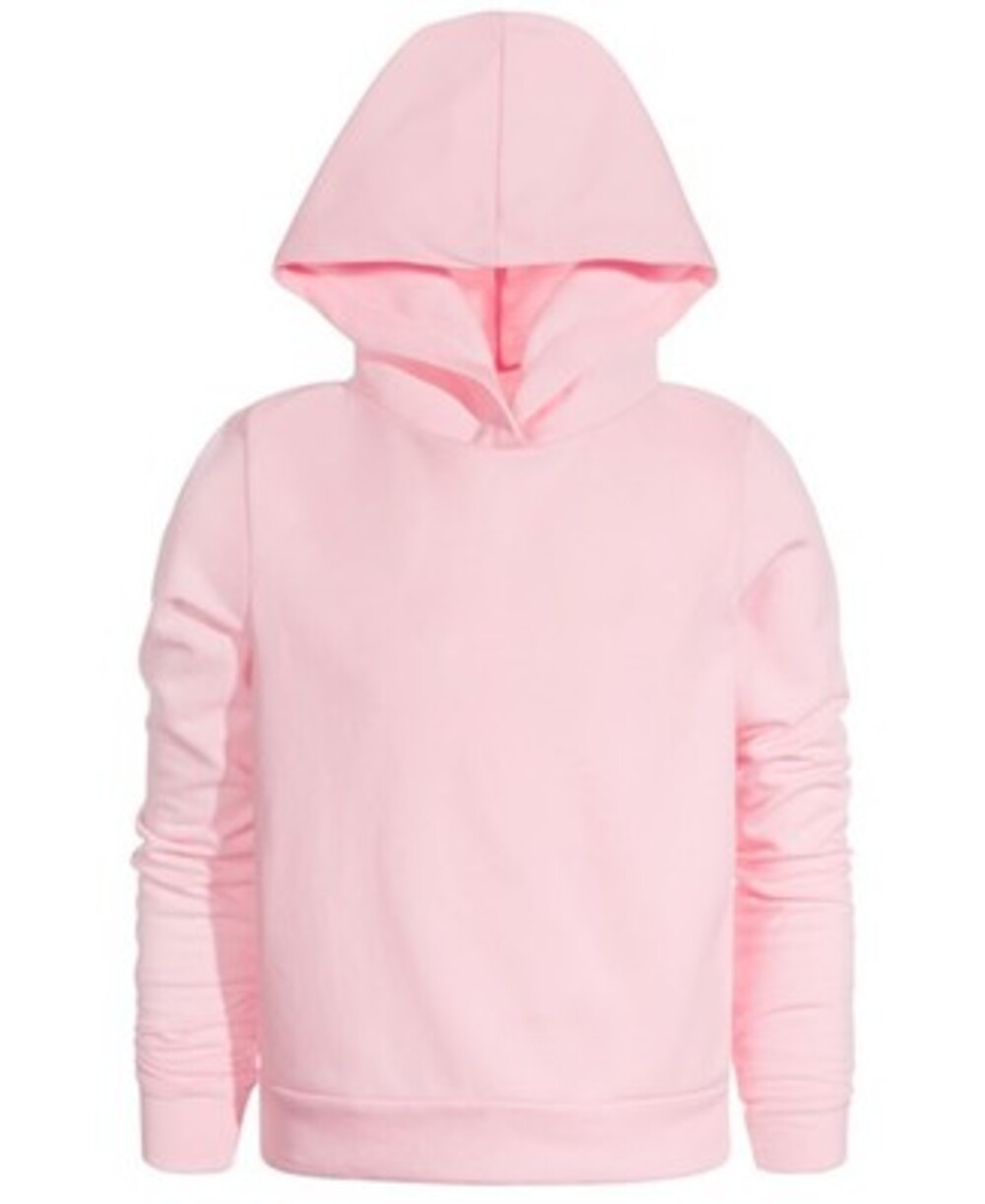 ID Ideology Core Fleece Hoodie Little Girls' 5 Rose Shadow Long Sleeve Pullover
